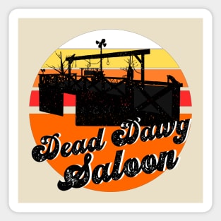 80's Tee - Dead Dawg Saloon Sticker